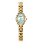 BERNY Gold Watch for Women Ladies Wristwatch Gold Quartz Jewelry Bracelet Set Minimalist Watch Multicolor Small Ladies Watches