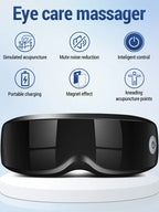 Eye Massager 9 Modes Magnetic Therapy Vibrator Smart Eye Massage Instrument Removal Relieves Fatigue Eyeball Massage Health Care
