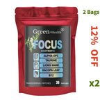 Nootropic Brain Transdermal Patches - Lions Mane Vitamin C & B12 Taurine Bacopa - Cognitive Function Support 30 Patches 6-in-1