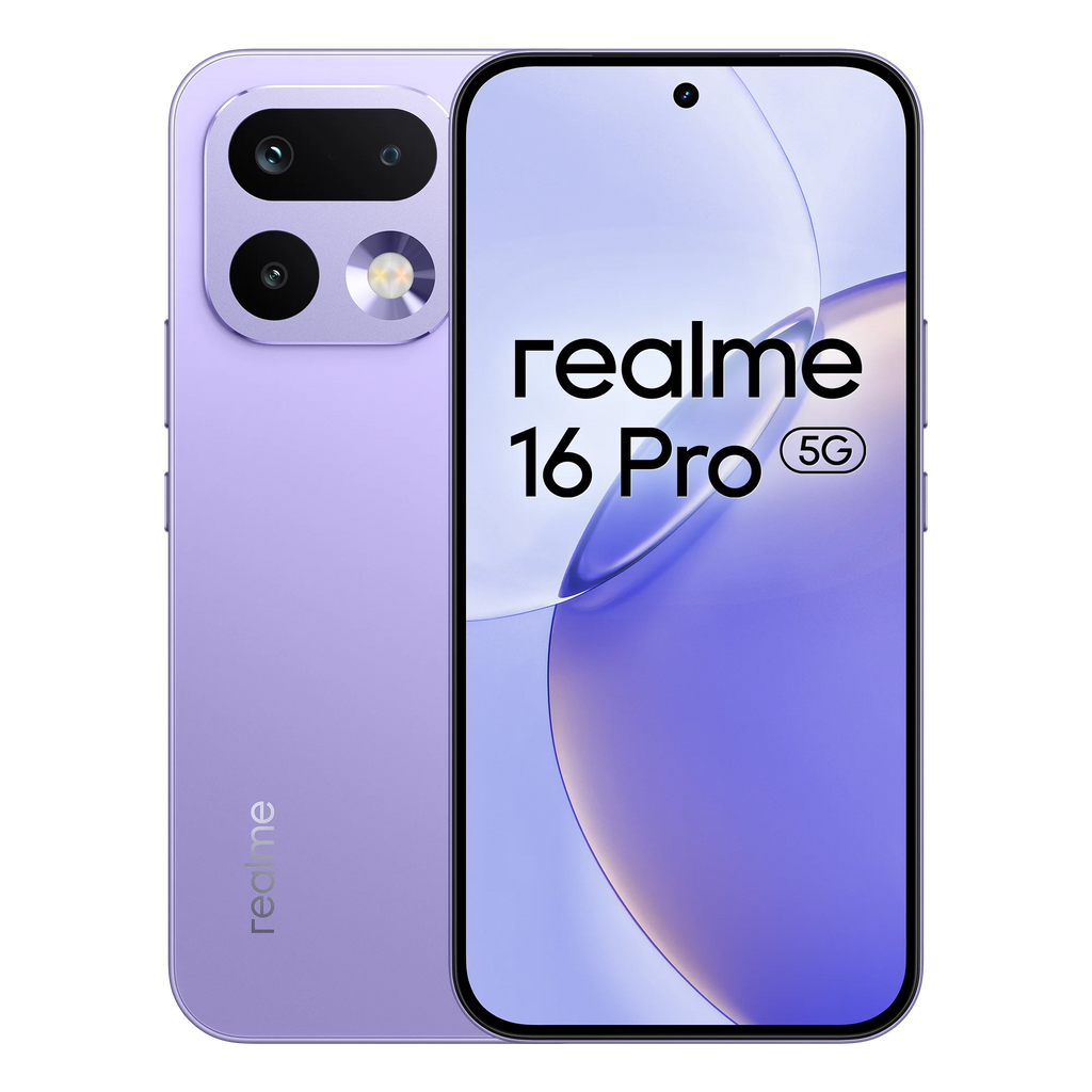 New Arrival realme 16 Pro 5G Smartphone European Version 200MP LumaColor Camera 6500nit AMOLED Display 6500mAh Battery NFC