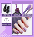 Limegirl Nail Set Nail Gel Tools Kit 54W Nail Lamp 18/12/7 Colors UV Gel Nail Polish Kit Contains Nail Drill Machine Nail Kit