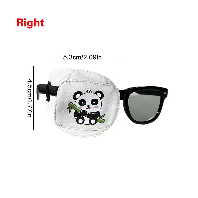 1Pcs Cute Kids Strabismus Treatment Vision Care Children Kids Child Occlusion Medical Lazy Eye Patch Eyeshade
