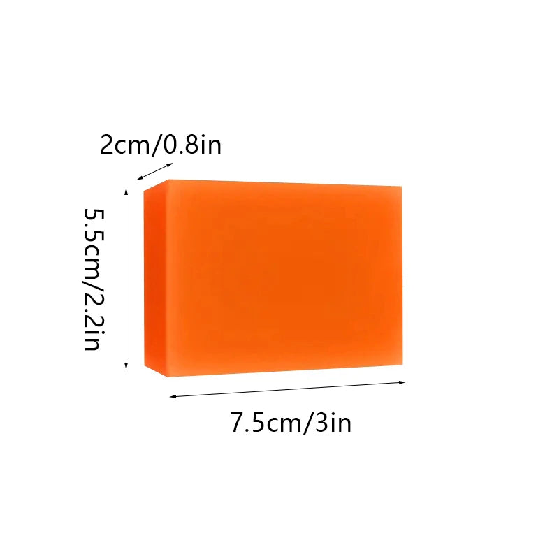 3pcs*100g Curcuma Soap Ginger Handmade Soap Essential Oil Soap Turmeric Soap Lemon Turmeric Curcuma Soap Papaya Soap Soap Handma