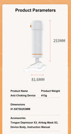 Automatic Choking Rescue Device Travel Home Cpr Choking Emergency Device Adult Children Portable Asphyxia Rescue Machine