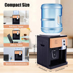 220v Hot Cold Water Dispenser Top Loading Water Cooler Dispenser Hold 3.5l/5l/10l /18.9l Countertop For Desks,coffee tables