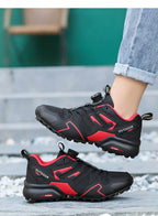 Men Women Cycling Shoes zapatillas ciclismo mtb Bike Riding Shoes Motorcycle Shoes Waterproof Bicycle Shoes Hiking Sneaker Black