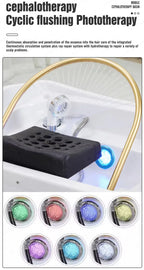 Movable Portable Head Spa Shampoo Basin Multifunctional Hydrotherapy Fumigation Machine Water Circulation Design High Quality