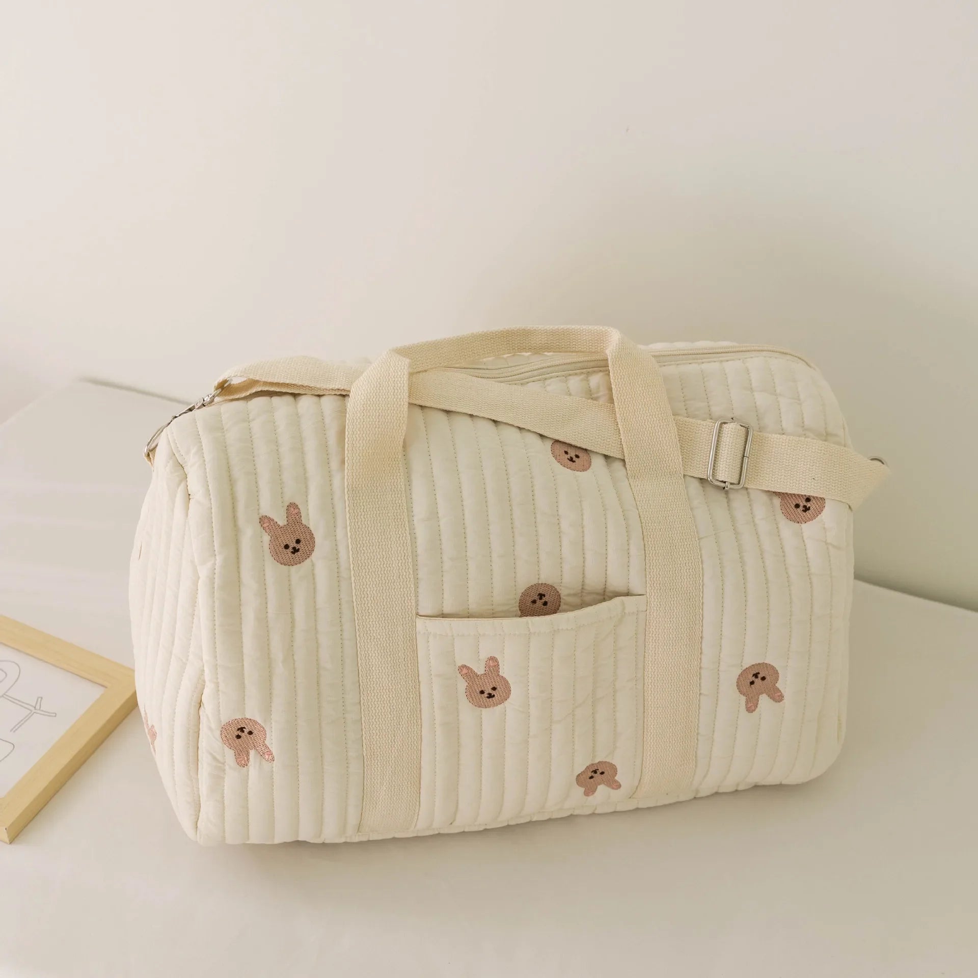 Large Mommy Bag Maternity Baby Diaper Storage Bag Large Capacity Baby Items Organizer Women Travel Bag Multi-functional Handbag