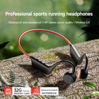 OnePlus Bone Conduction Headset Sport Headphone IPX8 Waterproof Bluetooth 5.4 Wireless Earphone Hands-free With Mic for Exercise