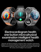 2026 New Nursing Grade ECG+PPG Smart Watch Health Analysis Blood pressure Lipids Uric acid Wireless HD Call Smartwatch Men Women