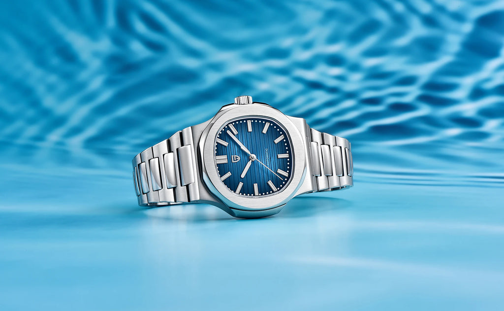 PAGANI DESIGN New Sporty Elegance Mechanical Watch Sapphire Seagull ST16 Movt Man watch Stainless Steel Luminous Men's Watches