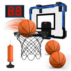 Ring Basketball Hoop Wall-mounted Indoor Training Home Kids Basketball Toy Mini Basketball Hoop Set For Kids Outdoor Games