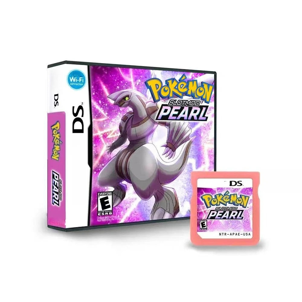 NDS Game Card，Pokémon series Platinum， Pure Heart ，True Soul ， Conquest，Garbage Gold， New  Version English  Game