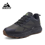 HIKEUP Outdoor Men's Sneakers Women Breathable Trail Running Shoes Hiking Shoes Trail Male Comfort Trekking Running Sneakers