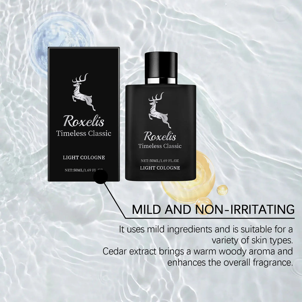 Roxelis Bergamot Perfume Classic Cologne Natural Fresh Hair Temperament Lasting Fragrance elegant Portable Perfume