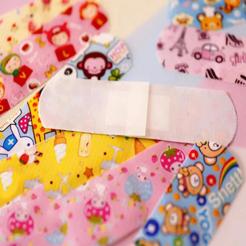 60/120/240/360/480pcs Cartoon Pattern Waterproof Hemostasis Band Aid Stickers for Kids Adhesive Bandage Wound Plaster First Aid Secondary image