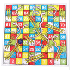 Chess Snake Ladder Flight 38cm/14.96inch Educational Children Toys Interesting Board Game Set Portable Flying Chess Board Game