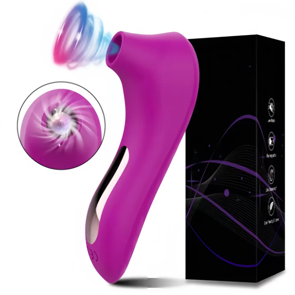 Nipple Teasing Sucking Vibrator Clitoris G-Spot Stimulating Massager Powerful Sucking Oral Sex Female Masturbator Adult Products Main image