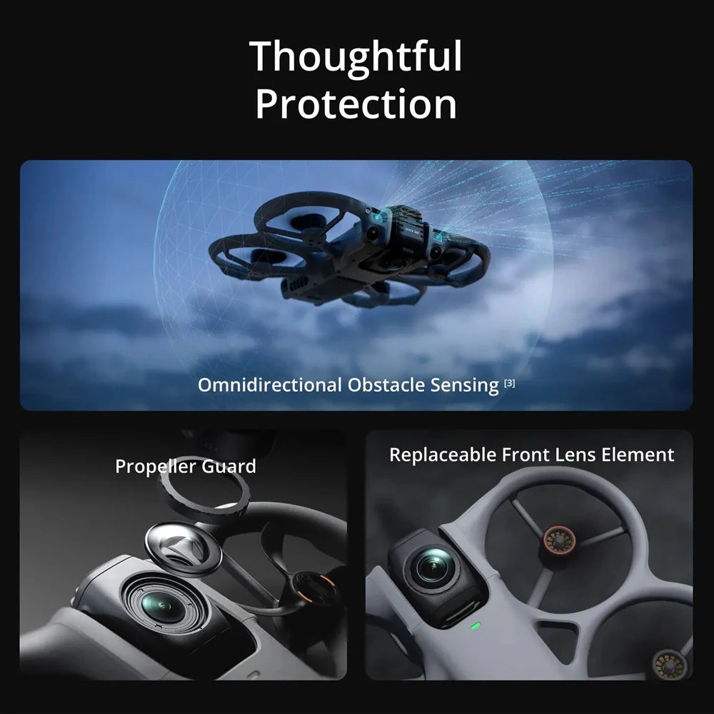 DJI Avata 360 360° Panoramic Drone 8K HDR Video 1-Inch Sensor Omnidirectional Obstacle Avoidance FPV RC Drone Avata 360