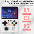 Newly Handheld Game Console with Multi-Platform Operation Support, HD IPS Screen, 3D Joystick, Ergonomic Game Console GB350