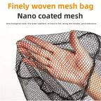 1Ultra-lightweight Foldable Fishing Net - Durable Aluminum Alloy Telescopic Handle - Ideal for any fishing adventure - Essential