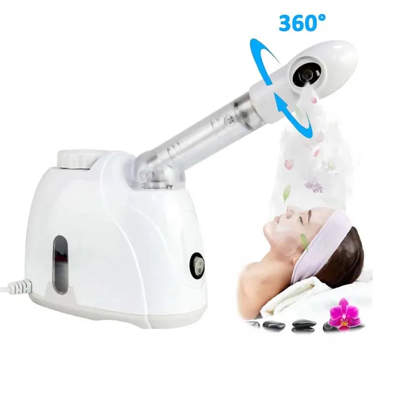 Professional Care Mini Appliances Face Nose Hot Spa Steamer Humidifier Vapozone Machine Nano Mist Spraer Facial Steamers