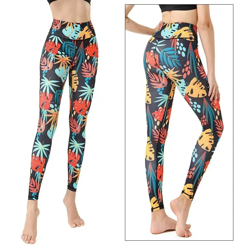 Cloud Hide Yoga Pants Long Sports Leggings Women Fitness Tights Girls High Waist Running Workout Trouser Plus Size Tummy Control