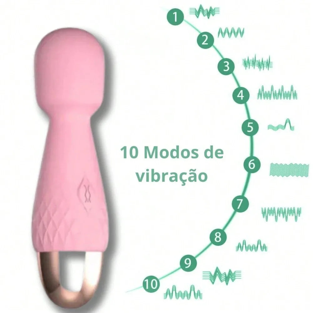 Mini Powerful Silent Personal Silicone Sex Toys for Women Vibrator AV Stick Adult Female Dildo Massage G Spot Vibrator Adult 18 Secondary image