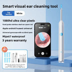 Visual Ear Wax Cleaner with Camera Safe Earwax Removal Endoscope with 5M Camera Luminous Otoscope Ear Cleaning Tools Ear Care