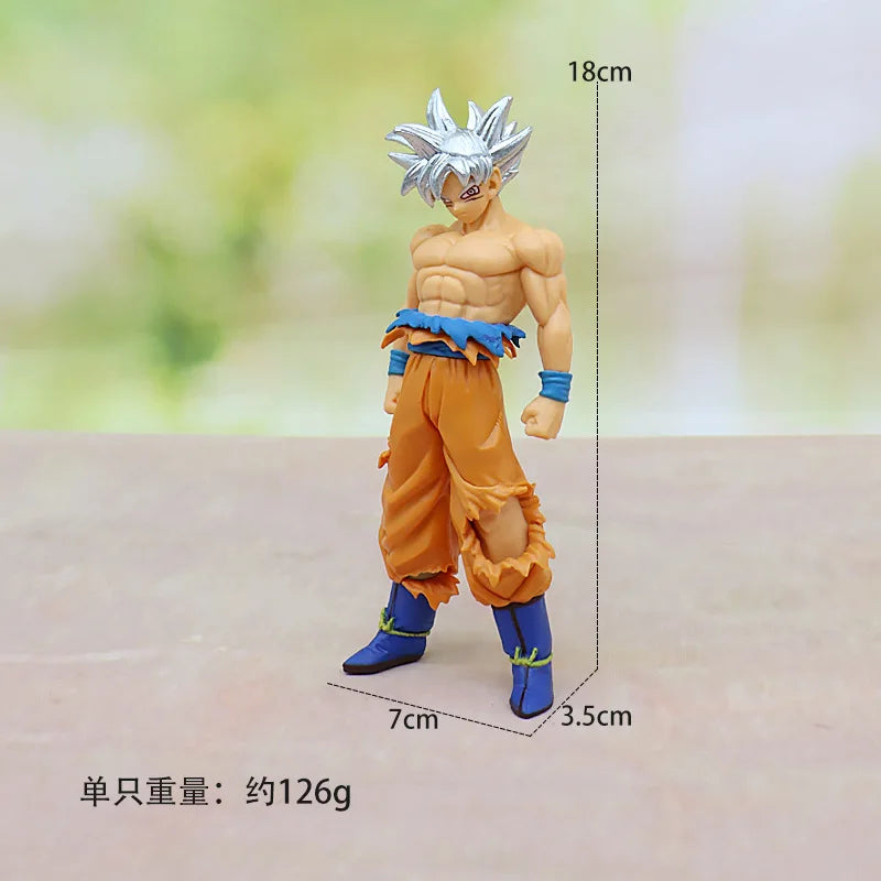 Dragon Ball Z Super Saiyan Anime Figurine Model Gillen Rose Goku Broly Vegeta Ultra Instinct DBZ Action Figures Collection Toy