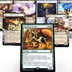 BIG MH3 OTJ OTP HOLO7-Ⅰ01 Tcg cards proxys Magical  Simulacrum Synthesizer and Power Vaultborn the Tyrant Ulamog, Gather