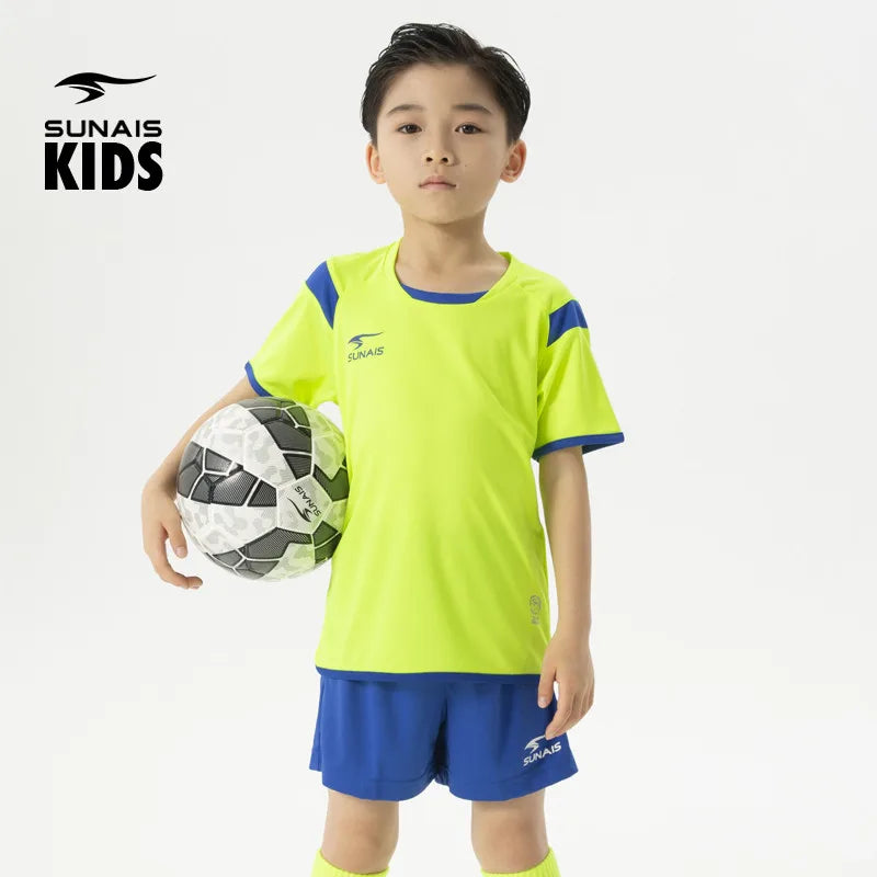 SUNAIS 2026 New Knight 2 Kids Football Jersey Set Breathable Comfort Match Training Kit  720135 Image principale du produit