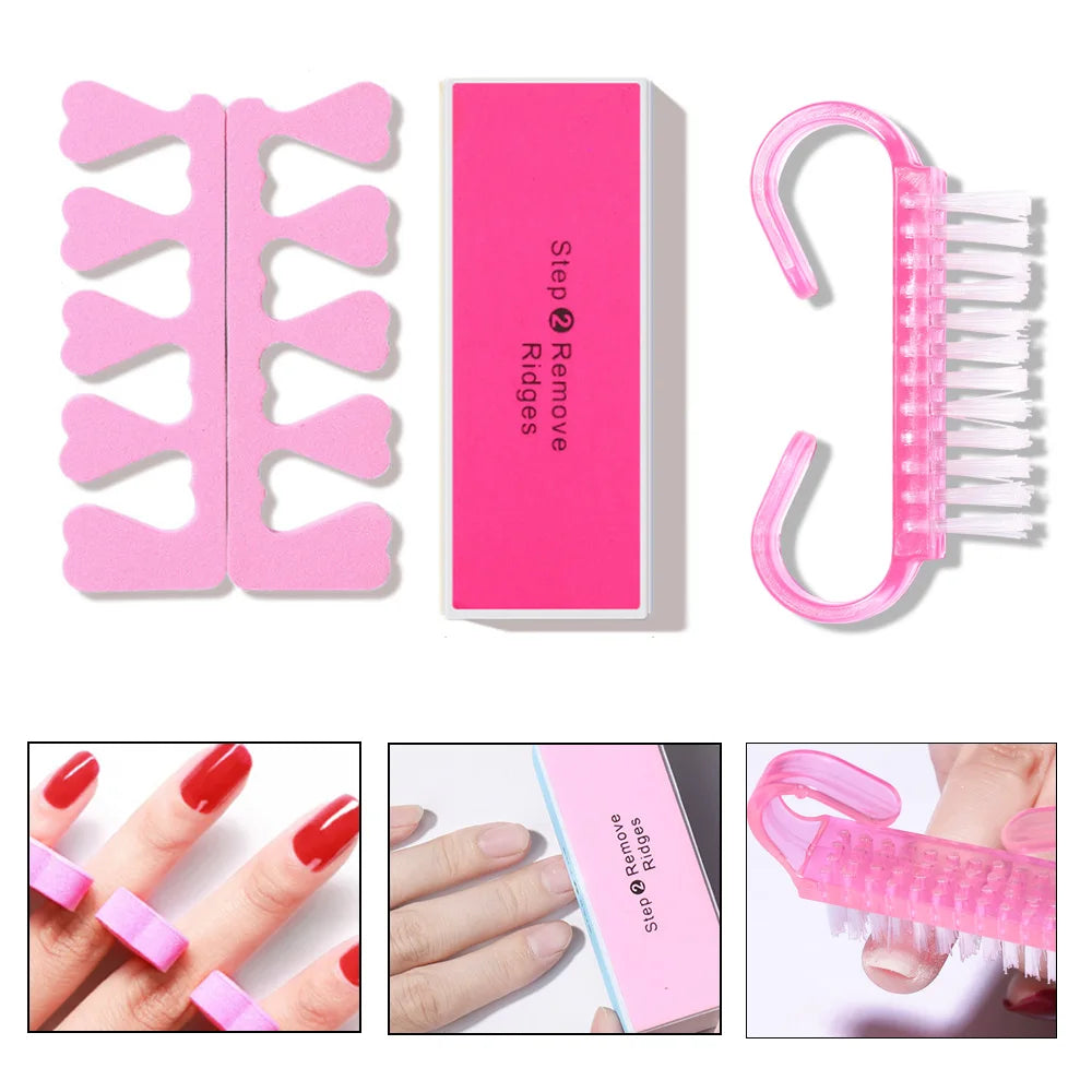 Manicure Set for Nail Sequin Kit Nail Care Accessories Set Nail Art Pen Brush Nails Accessories Manicure Tools