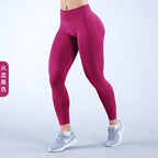 Women's High Waist Seamless Yoga Leggings Tummy Control Butt Lifting Workout Pants Soft Athletic Leggings for Gym Fitnes Running
