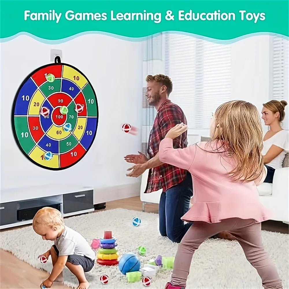 66cm/73cm Children's large dart board game set, foldable dart board,convenient for indoor and outdoor playing. New Year's gift