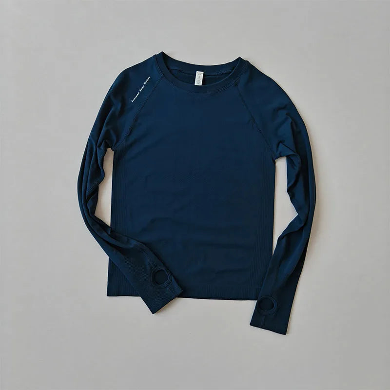 Women's Outdoor Sports Shirt Yoga Wear Fitness T-Shirt Running Workout Tops T-shirt Female Sportswear Exercise Gym Clothing