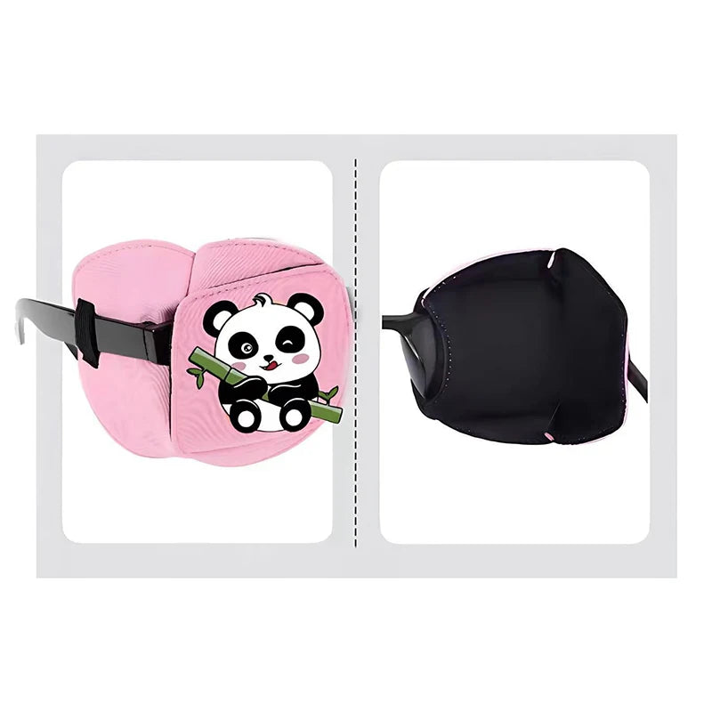 1Pcs Cute Kids Strabismus Treatment Vision Care Children Kids Child Occlusion Medical Lazy Eye Patch Eyeshade