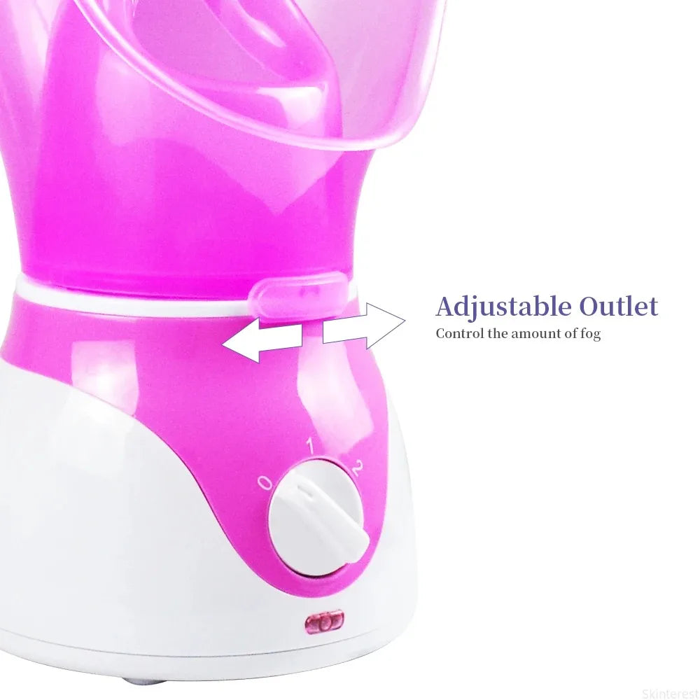 Face Steamer Facial Heating Sprayer Skin Moisturizing Pore Cleaner Facial Hot Fog Steamer Home SPA Machine Care Skin Humidifier