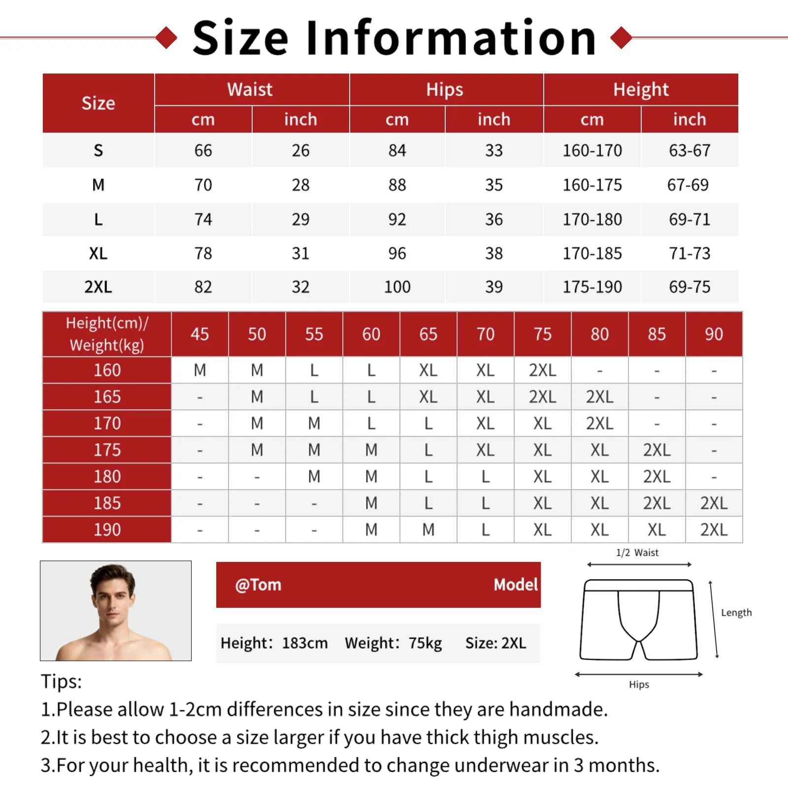 3pcs【LORIEN CREST】Men's Pure Cotton Low Waist Elastic Sexy Loose Breathable Youth Pant Headband Underwear Summer Cotton Briefs