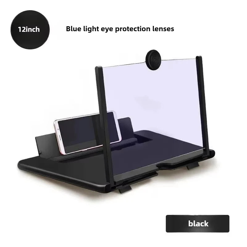 10/12In Mobile Phone Magnifier Ultra-HD Screen Magnifier for Easy TV Viewing Orientation Full-Screen Mobile Phone Magnification