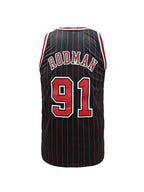 Mens Stripes Basketball Sports Jersey, Breathable Sleeveless Pattern Embroidery Sweatshirt Training Competition Sports Uniforms