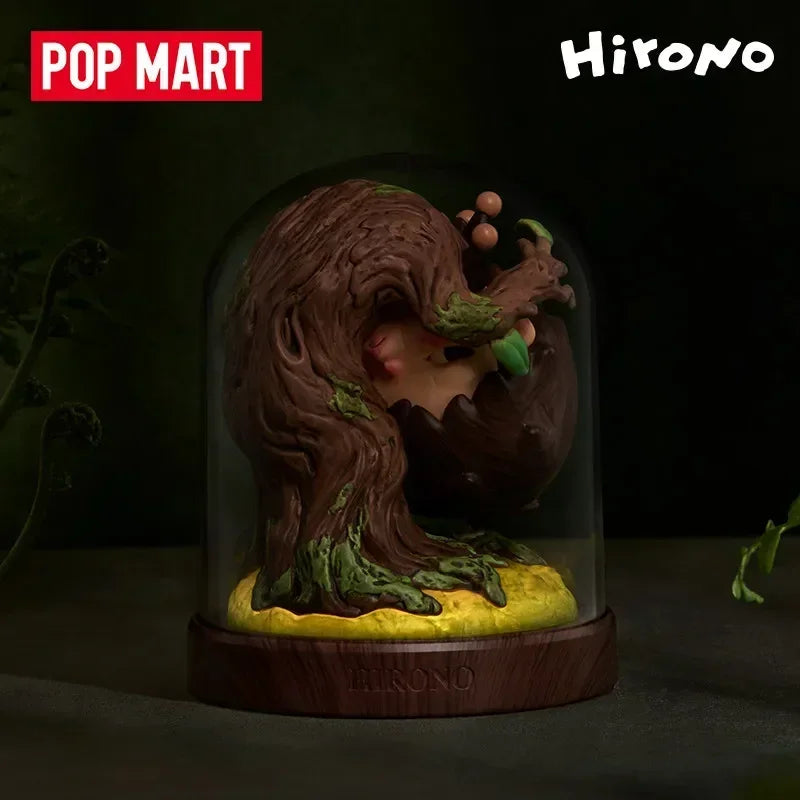 POP MART Hirono TAMED WILDGRASS Series Mystery Box Genuine Blind Box Guess Toys Bag Ornament Figurines Home Decor Desktop Dolls