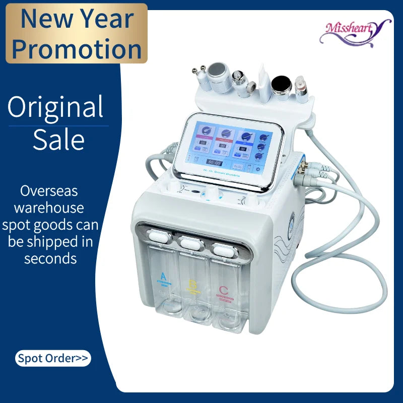 Missheart Professional Beauty Facial Machine  Hydra Aqua Deep Cleaning Skin Care Device（ EU /UK /US Fast Shipping）