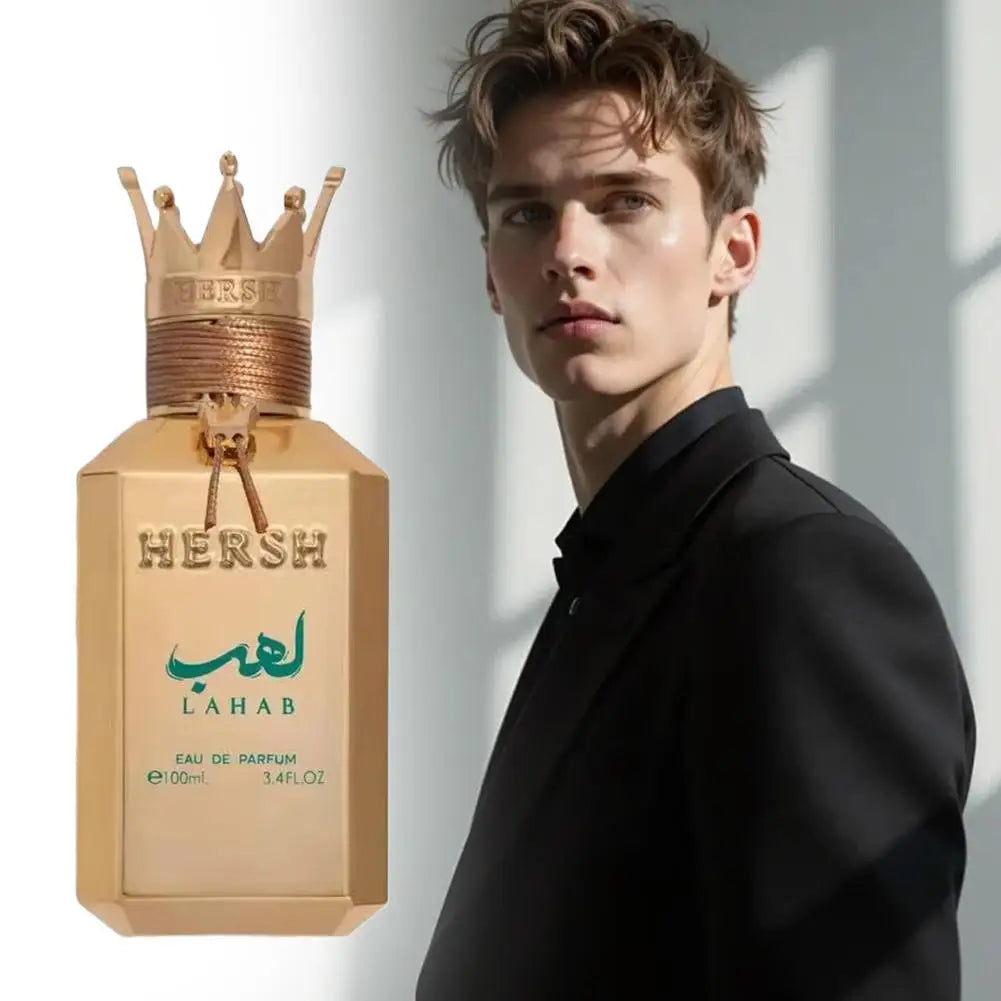 Al Ezz Al Oud Hersh Lahab Unisex Perfume Long-lasting Fragrance Luxury Aromatic Middle Eastern Dubai Body Spray Eau De Toilette