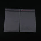 100/200pcs Transparent Self Adhesive Seal Bags OPP Plastic Cellophane Bags Gifts Bag & Pouch Jewelry Packaging Bags
