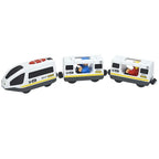 Wooden Train Toys Train Track Magnetic Set Electric Car Locomotive Diecast Slot Fit All Wood Brand Biro Railway Tracks For Kids