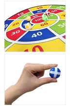 66CM Large Dart Board Kids Dart Board with Sticky Balls Boys Toys Indoor Sport Outdoor Fun Family Party Play Game Toys