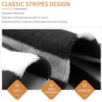 Color Striped Stockings Japanese Over Knee Socks Fashion Women Keep Warm Soks Sexy Slim Long Socks Hosiery JK Cosplay Lolita Y2k