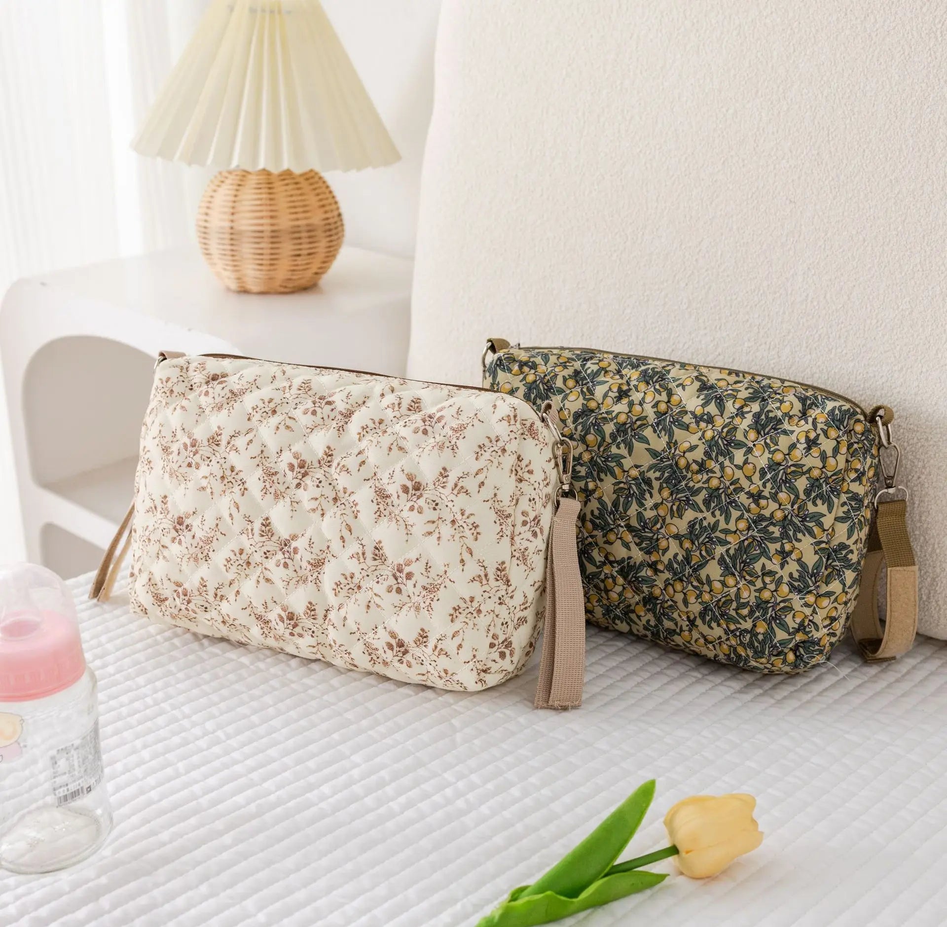 1pcs Portable Baby Diaper Storage Bag Travel Handbags Mommy&Baby Items Organizer Maternal Stroller Bag Makeup&Toiletries Bag