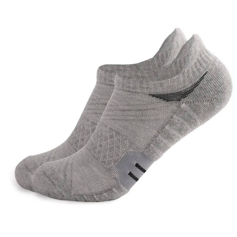 1 PAIRS Towel Bottom Hiking Socks Men Women Cotton Sock Short Running Sport Socks Breathable Deodorous Socks Plus Size EUR 35-50